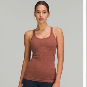 Lululemon Ebb to Street Tank Top - Ancient Copper